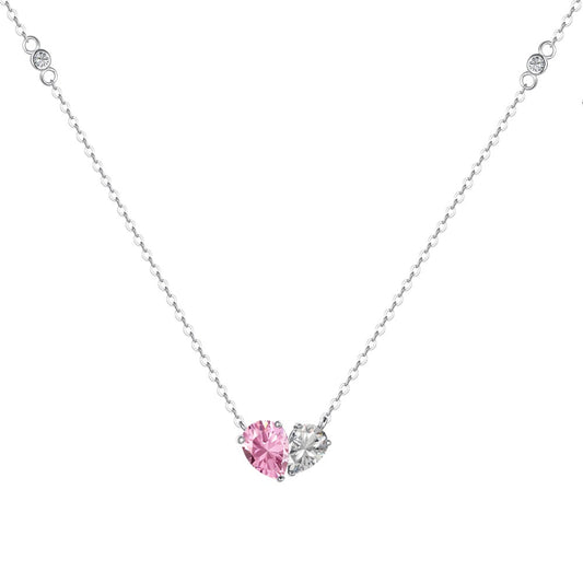 [Clover Jewelry]Unique Heart Shape Necklace