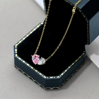 [Clover Jewelry]Unique Heart Shape Necklace