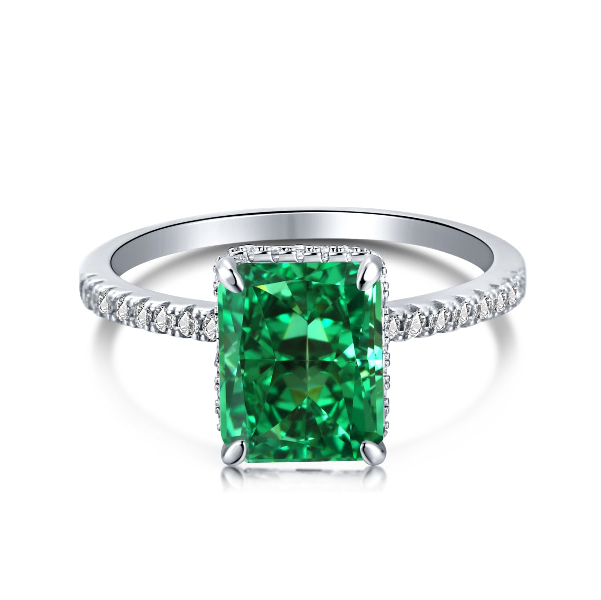 [Clover Jewelry]4.0 Carat Luxurious Engagement Ring