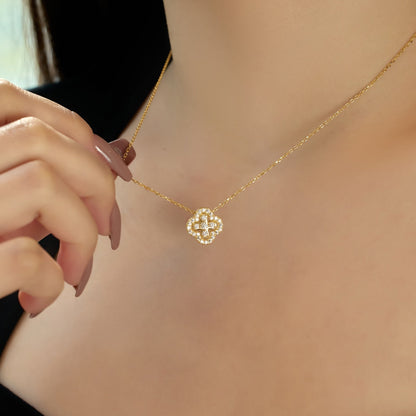 [Clover Jewelry]Four-Leaf Clover Various DIY Wearable Necklaces