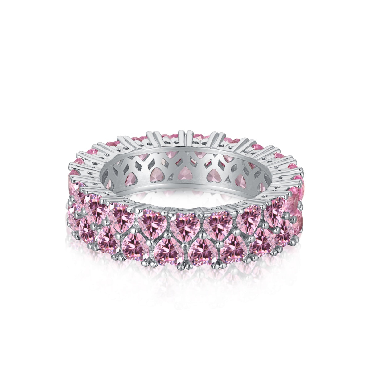 [Clover Jewelry]Sparkling Full Heart Ring