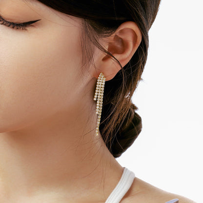 [Clover Jewelry]Luxurious Dainty Banquet Earrings