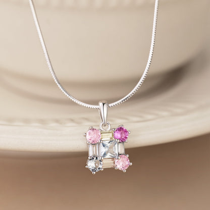 [Clover Jewelry]Gorgeous Multi Colorful Necklace