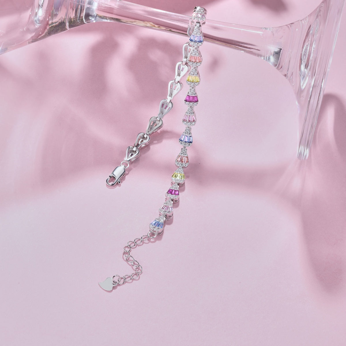 [Clover Jewelry]Radiant Water Drop Shape Daily Bracelet