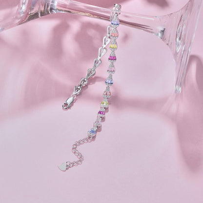 [Clover Jewelry]Radiant Water Drop Shape Daily Bracelet