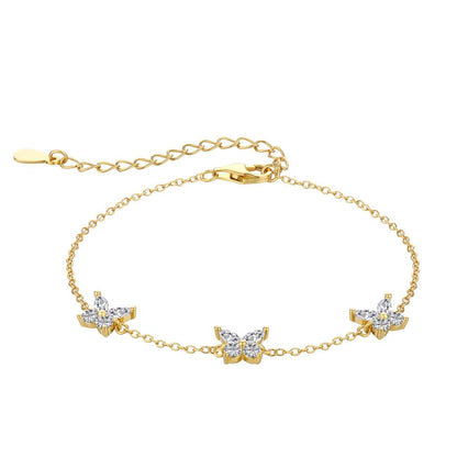 [Clover Jewelry]Radiant Butterfly Shape Necklace