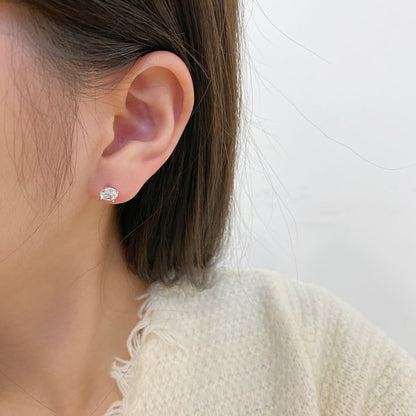 [Clover Jewelry]Unique Round Shape Earrings