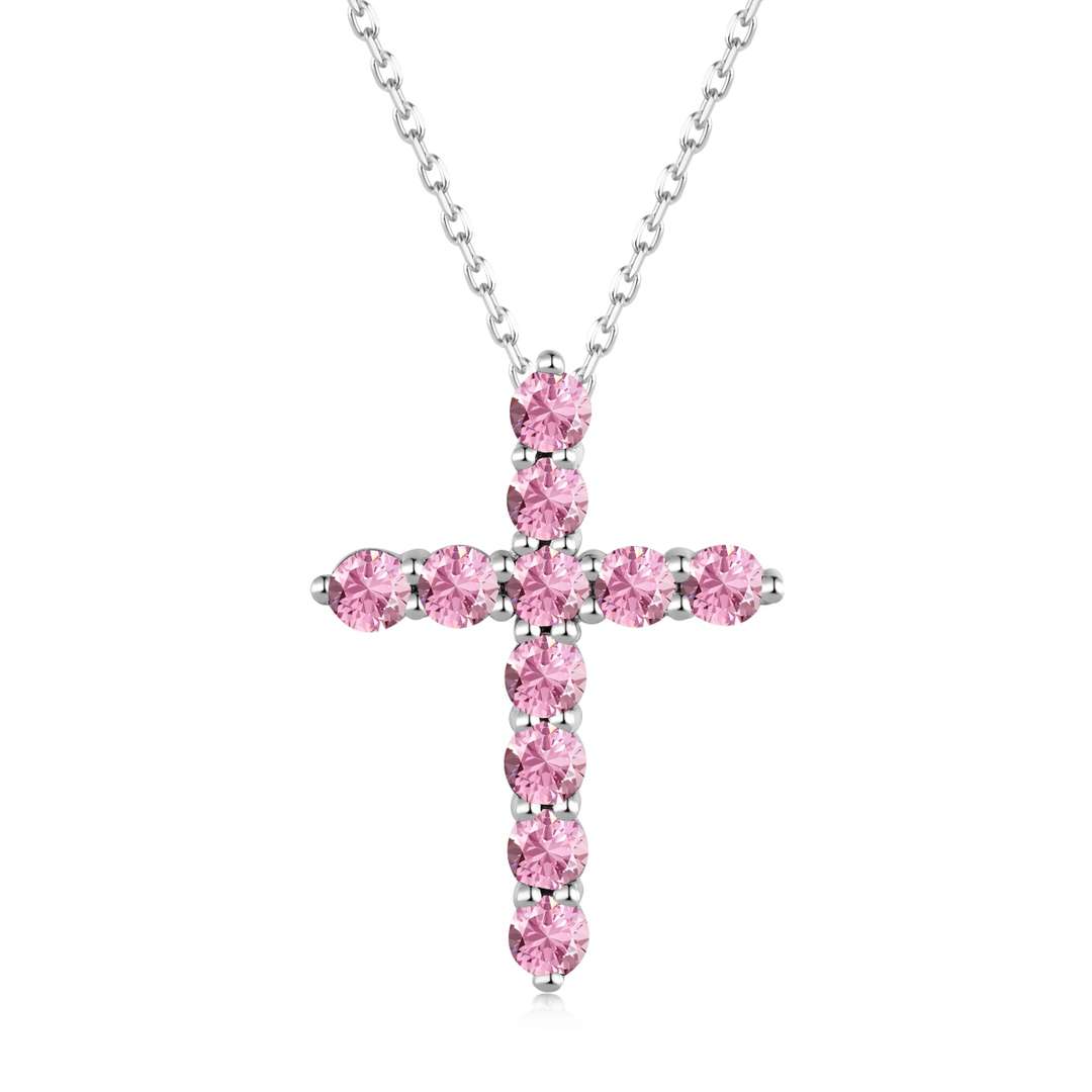 [Clover Jewelry]Unique Cross Shape Necklace