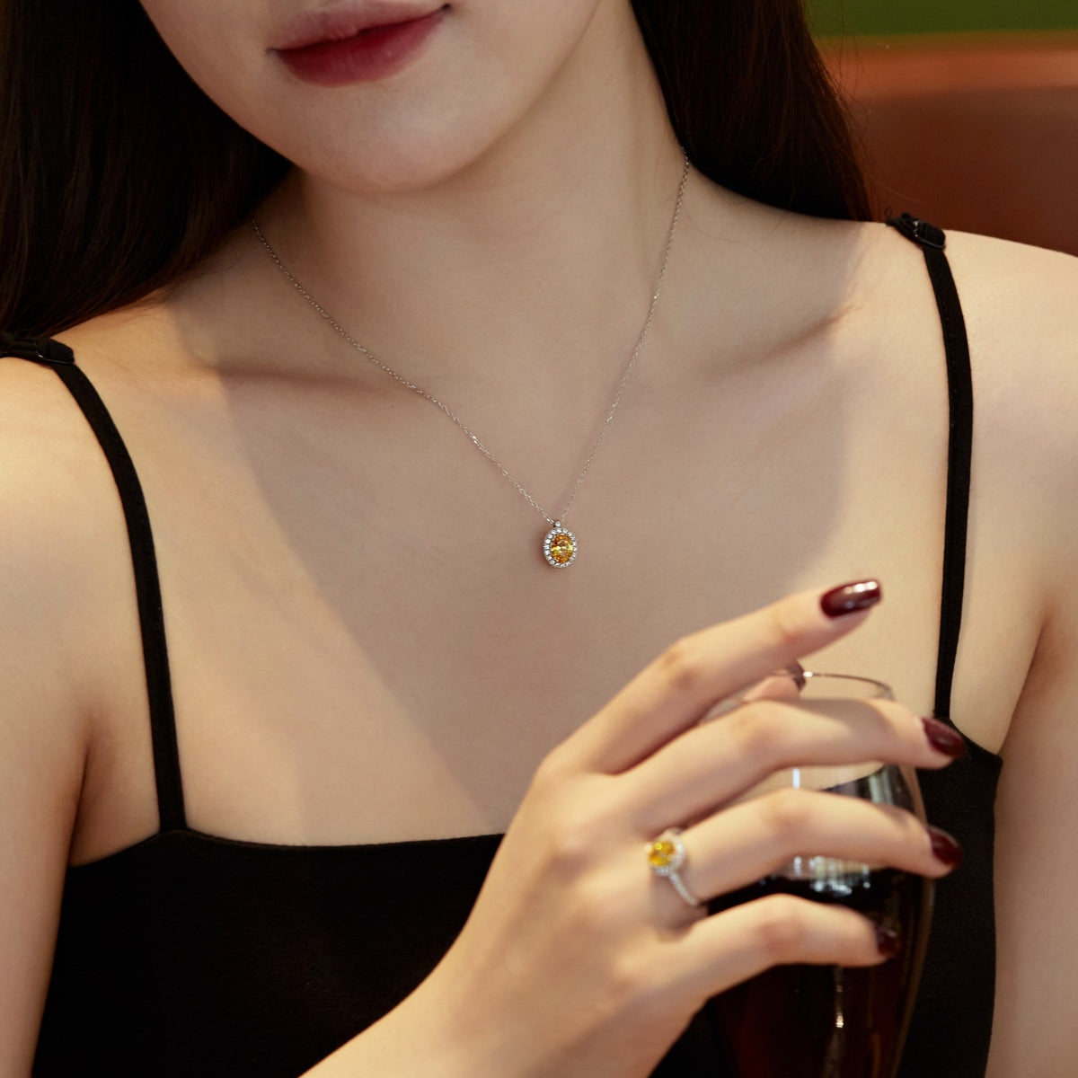 [Clover Jewelry]Delicate Unique Oval Cut Daily Earrings