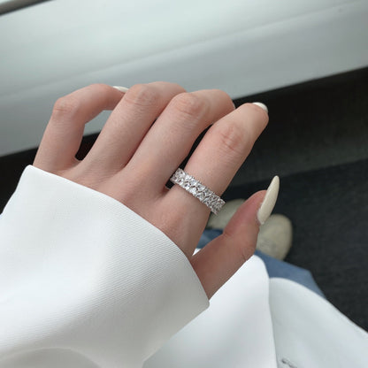 [Clover Jewelry]Sparkling Full Heart Ring