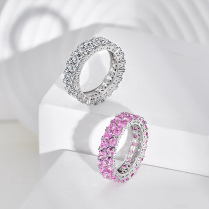 [Clover Jewelry]Sparkling Full Heart Ring